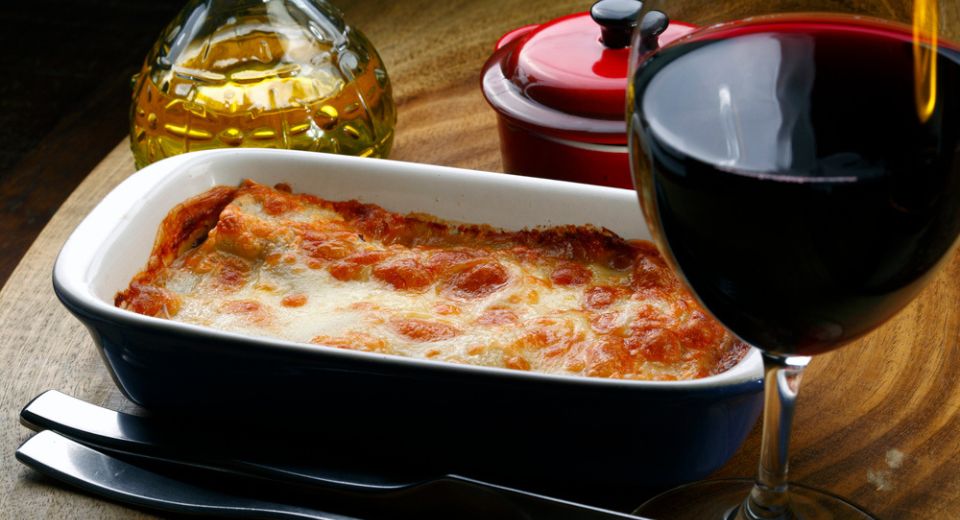 What wine goes with lasagna