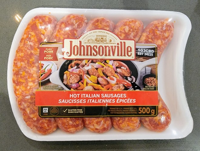Johnsonville Hot Italian Sausages